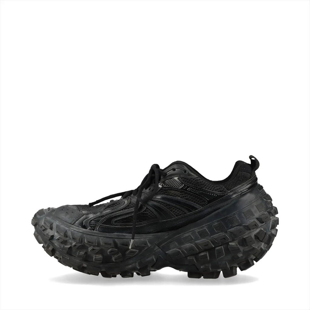 Balenciaga Bouncer Leather Men's Sneakers Black