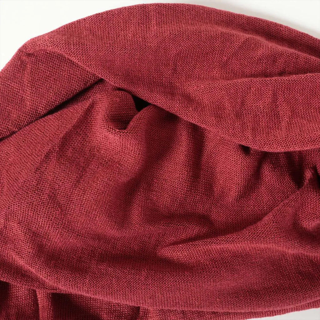 Loro Piana Linen Knit Red