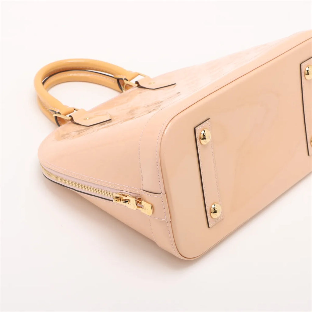 Louis Vuitton Vernis Alma PM Beige-Pink