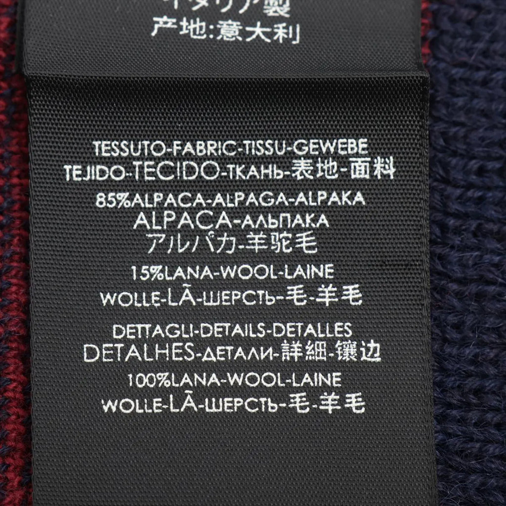 Gucci GG Logo Alpaca Wool Scarf