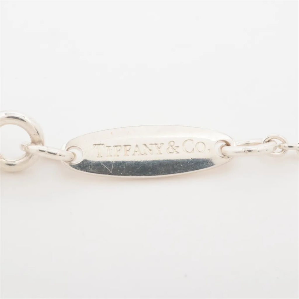 Tiffany & Co. Open Heart Pendant Necklace 925 Silver