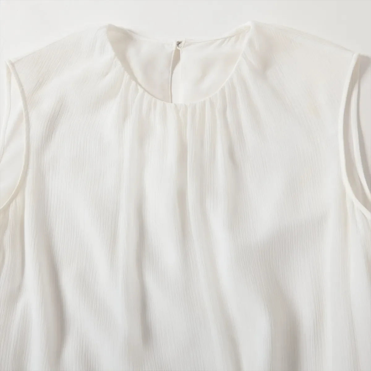 Adeam Polyester Sleeveless Dress White