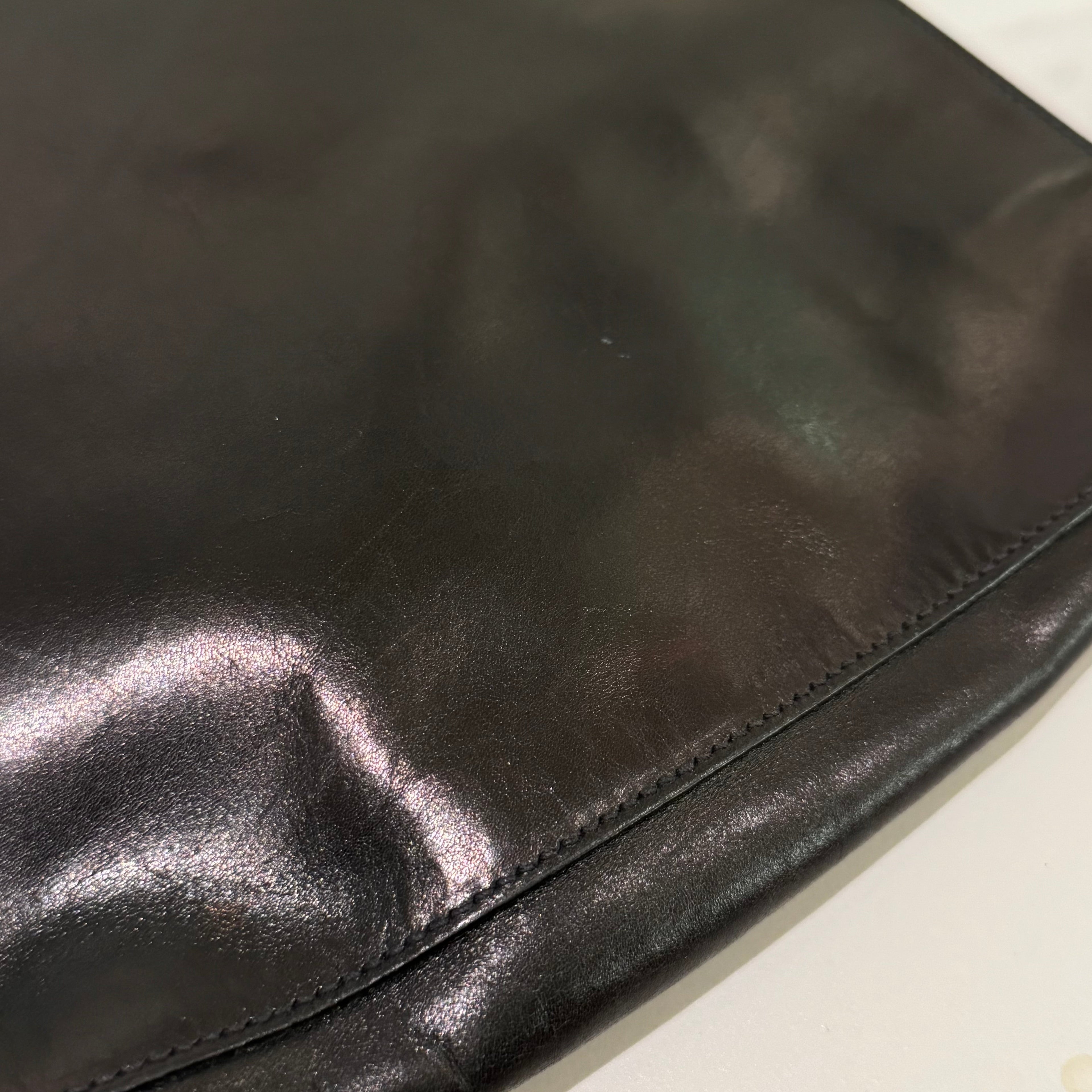 PRADA HOBO VINTAGE MINIMALIST SILHOUETTE HANDBAG