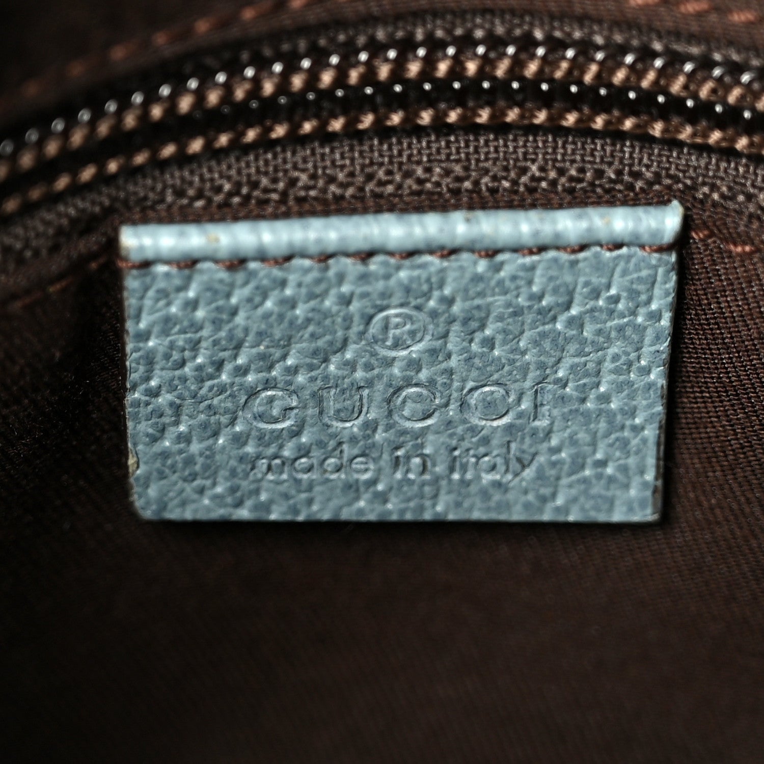 Monogram Web Small Flat Messenger Bag Blue