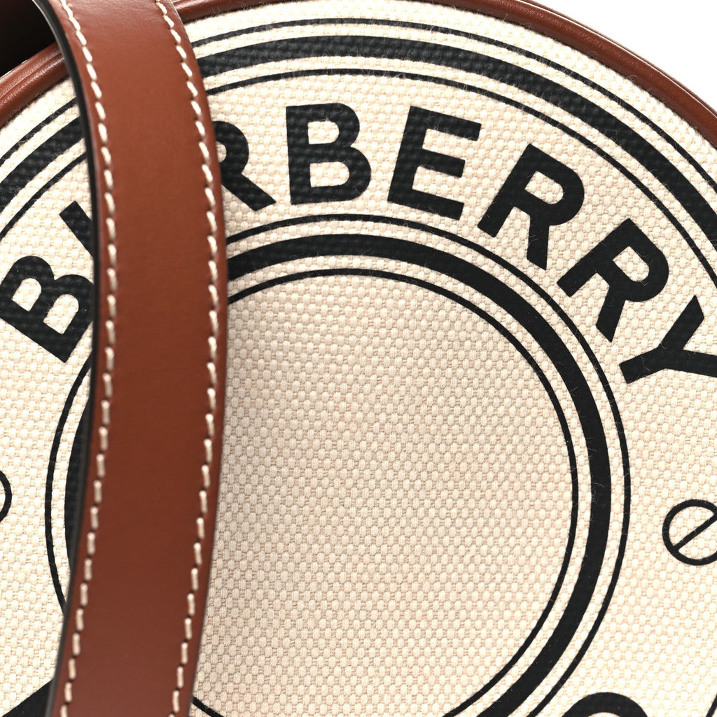 Canvas Calfskin Louise Bag Natural