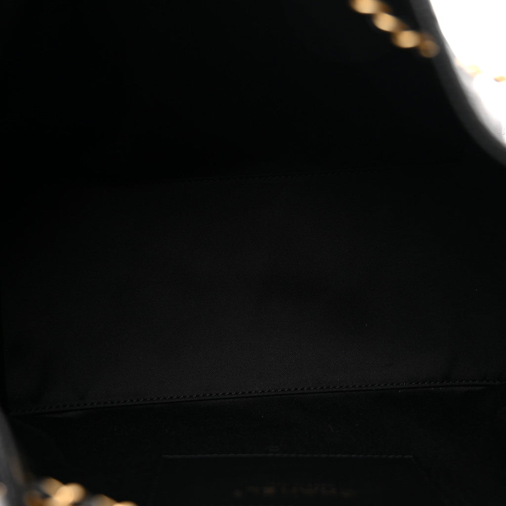 Caviar Quilted Small Chanel 25 Handbag Black