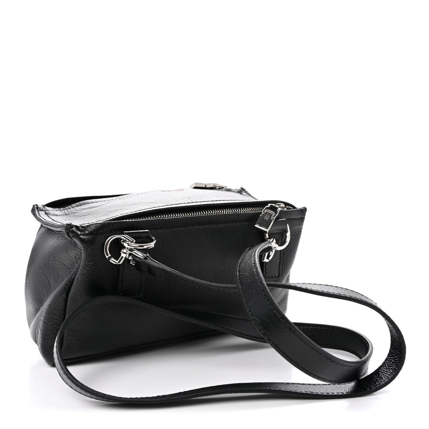 Sugar Goatskin Mini Pandora  Black