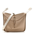 Calfskin Small Hammock Shoulder Bag Sand White