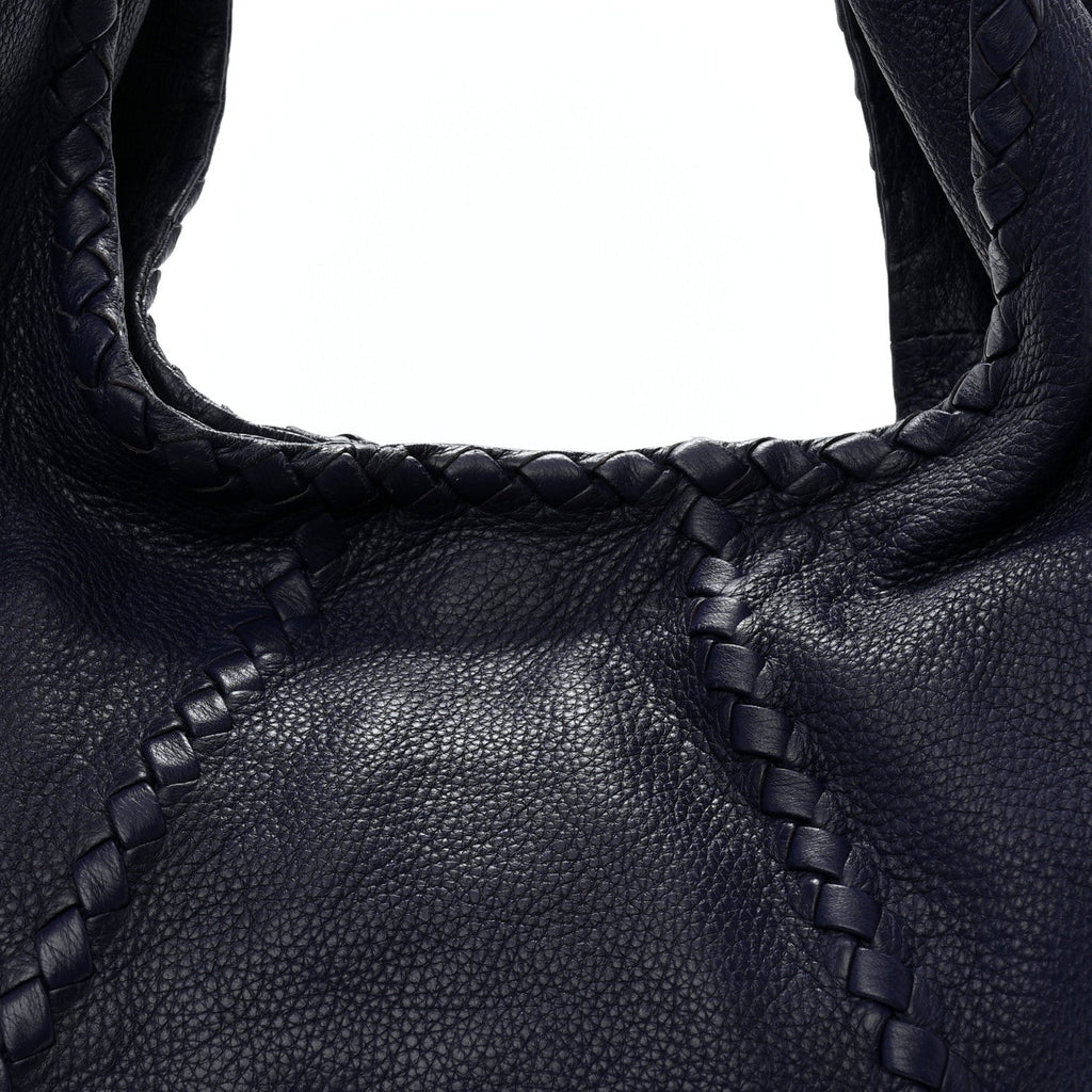 Cervo Deerskin Large Hobo Atlantic