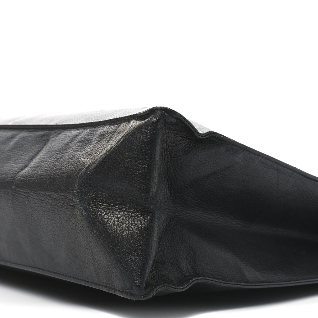 Caviar CC Tote Black Black