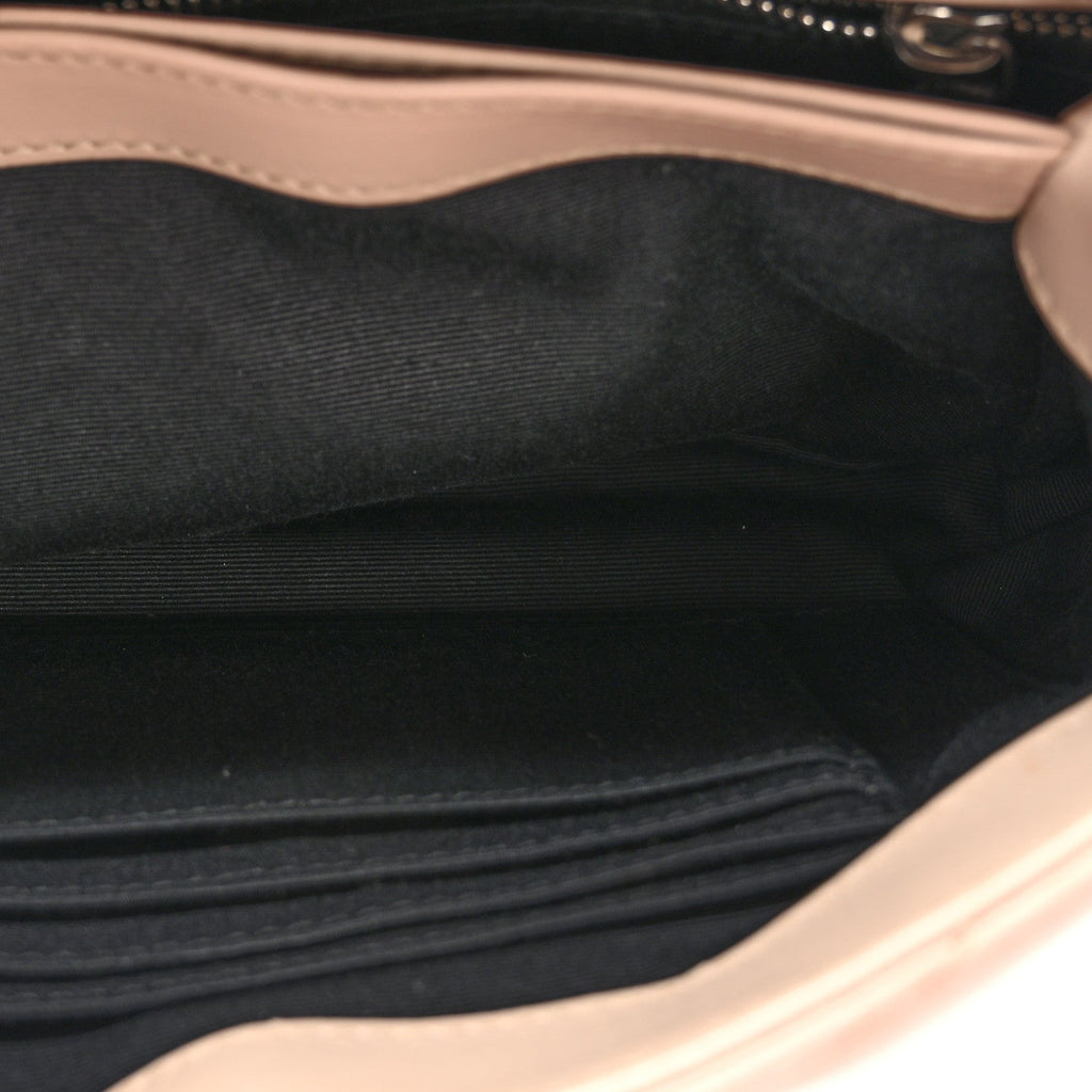 Calfskin Y Quilted Monogram Toy Loulou Crossbody Bag Light Natural