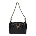 Caviar Quilted Mini Chanel 25 Handbag Black