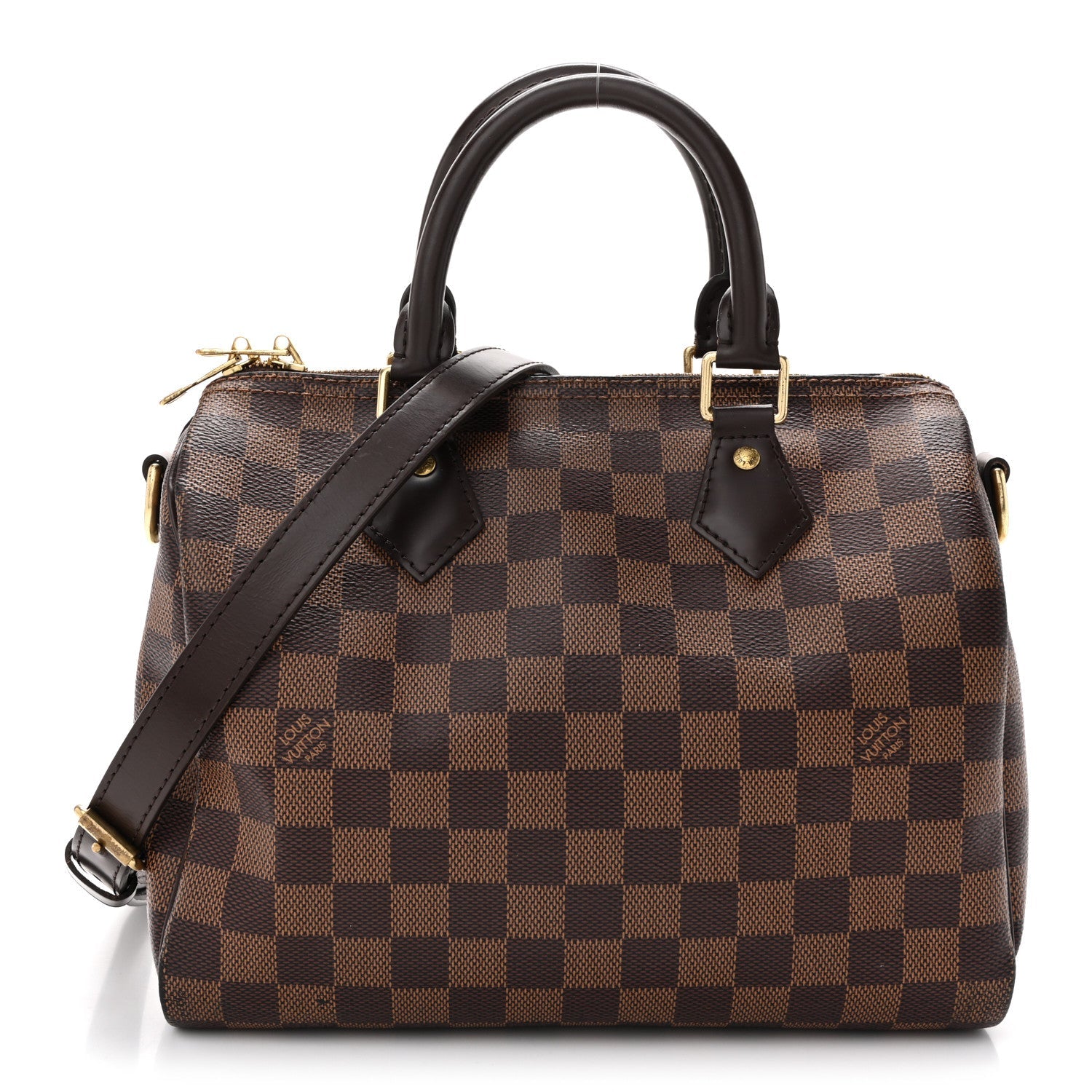 Damier Ebene Speedy Bandouliere 25