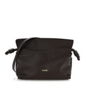 Calfskin Mini Flamenco Knot Bag Chocolate