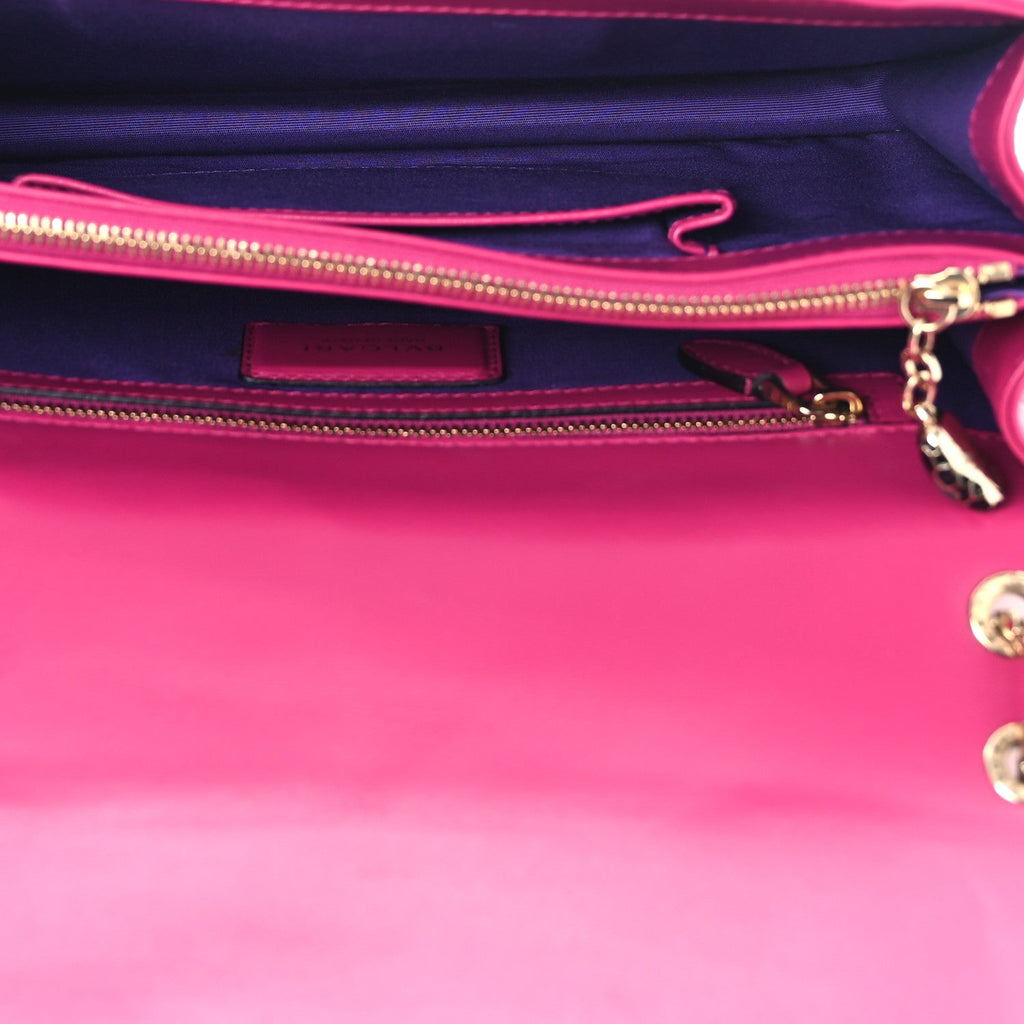 Calfskin Serpenti Forever Shoulder Bag Pink