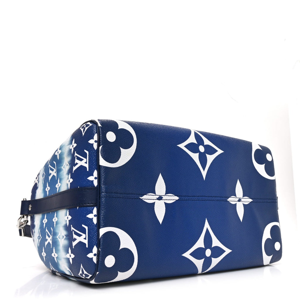 Monogram Escale Speedy Bandouliere 30 Blue