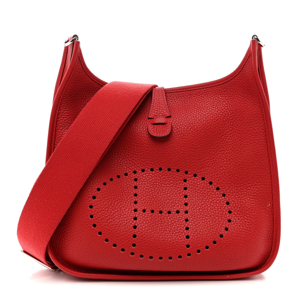 Taurillon Clemence EVELYNE III PM Rouge Casaque