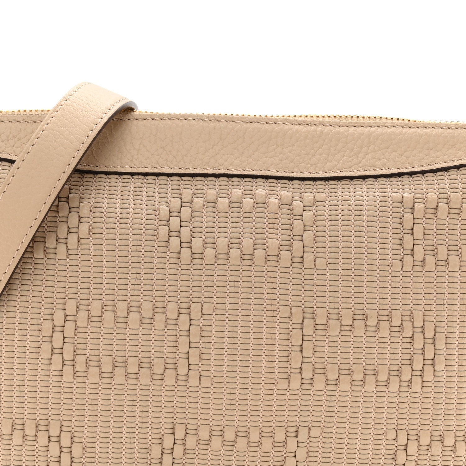 Taurillon Soft Woven D Motif Pin Swing Sirocco