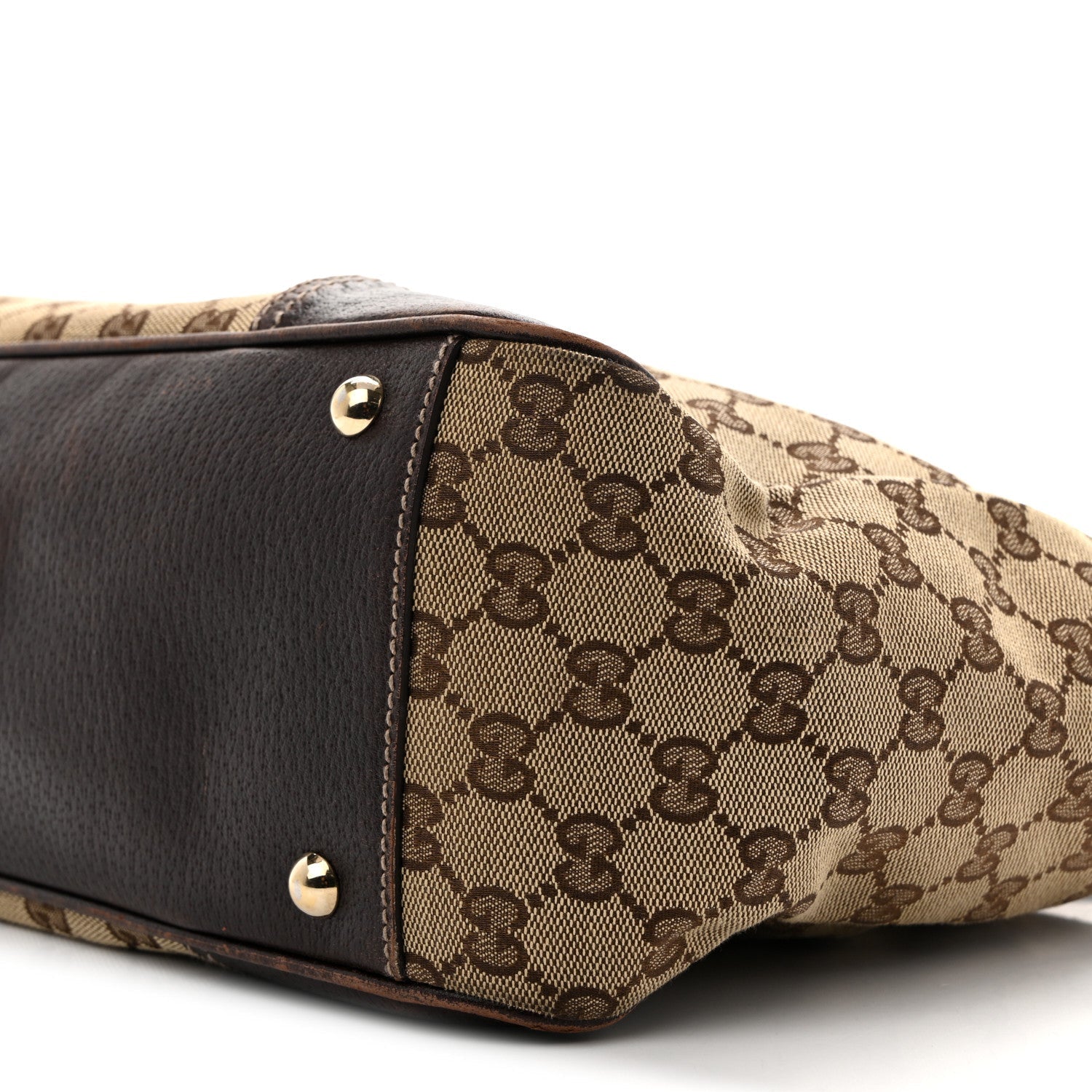 Monogram Medium Princy Tote Dark Brown