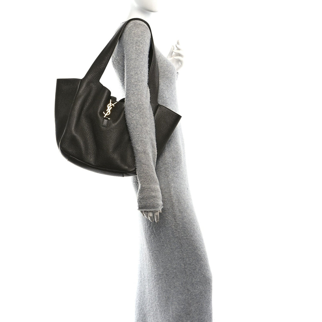 Grained Deerskin Bea Tote Musk