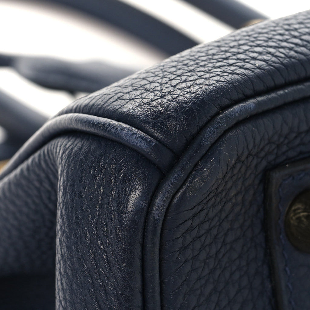 Togo Birkin 30 Bleu Nuit