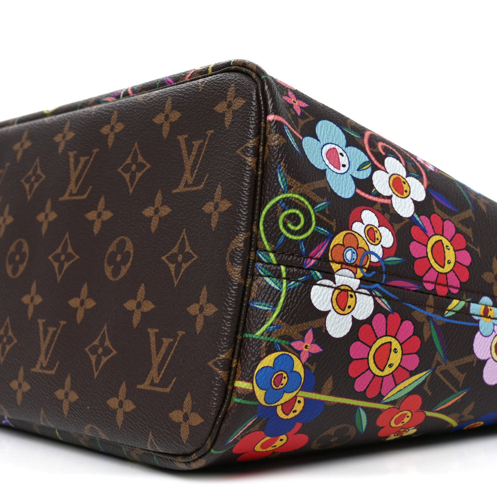 LV X TM Monogram Flowers Neverfull MM