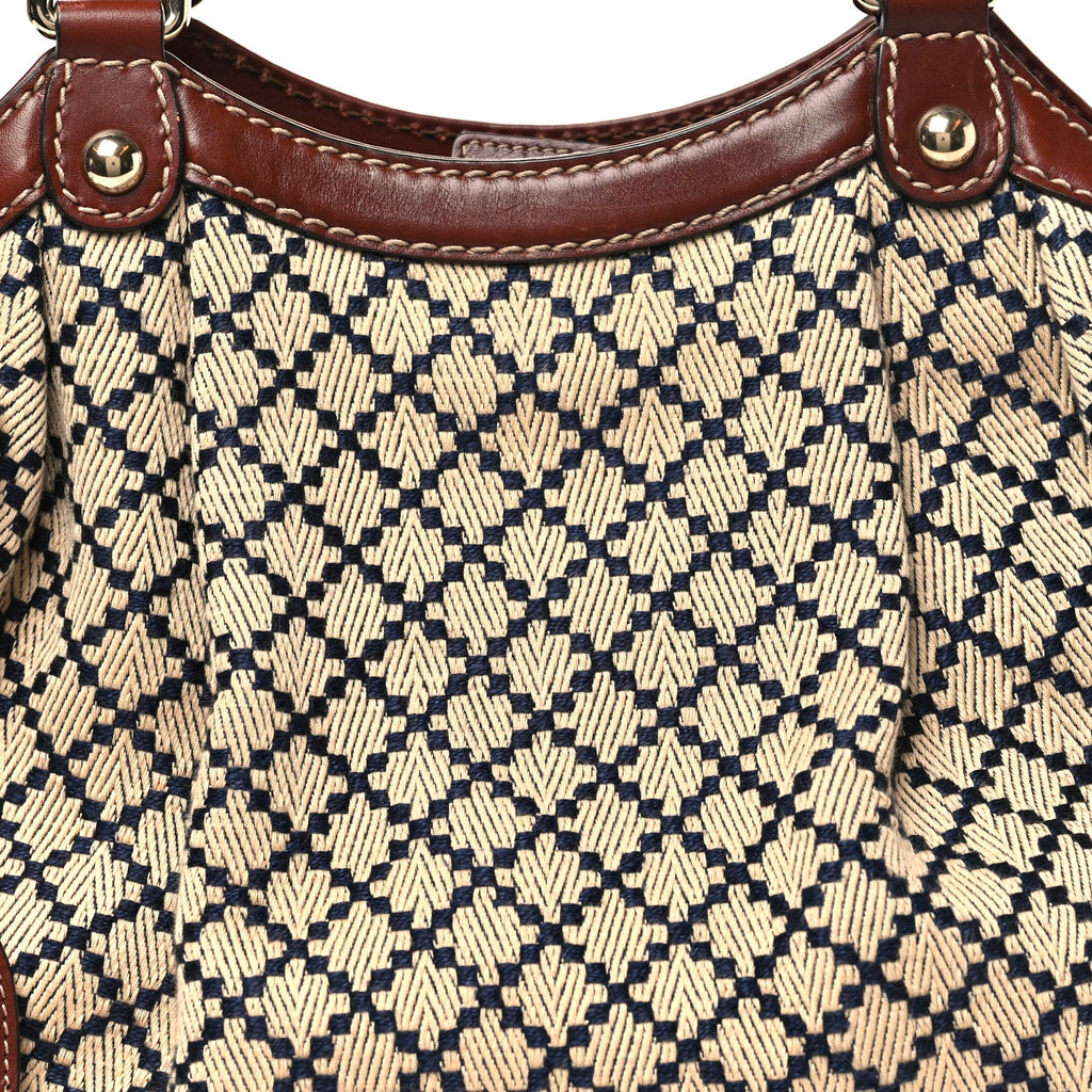 Diamante Medium Sukey Tote Brown