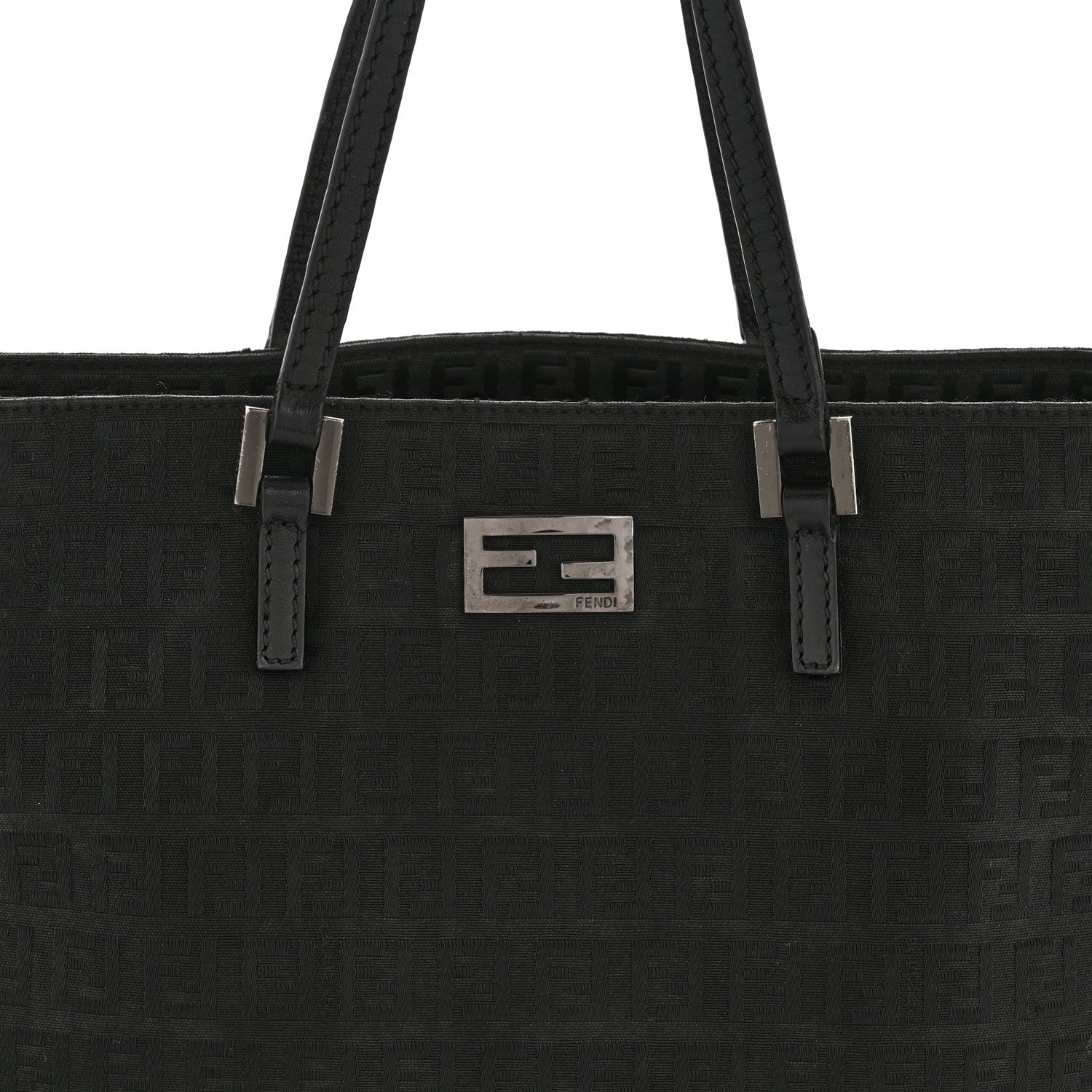 Zucchino Vitello Tote Black