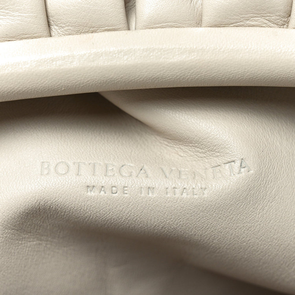 Smooth Butter Calf The Pouch Oversized Clutch Plaster