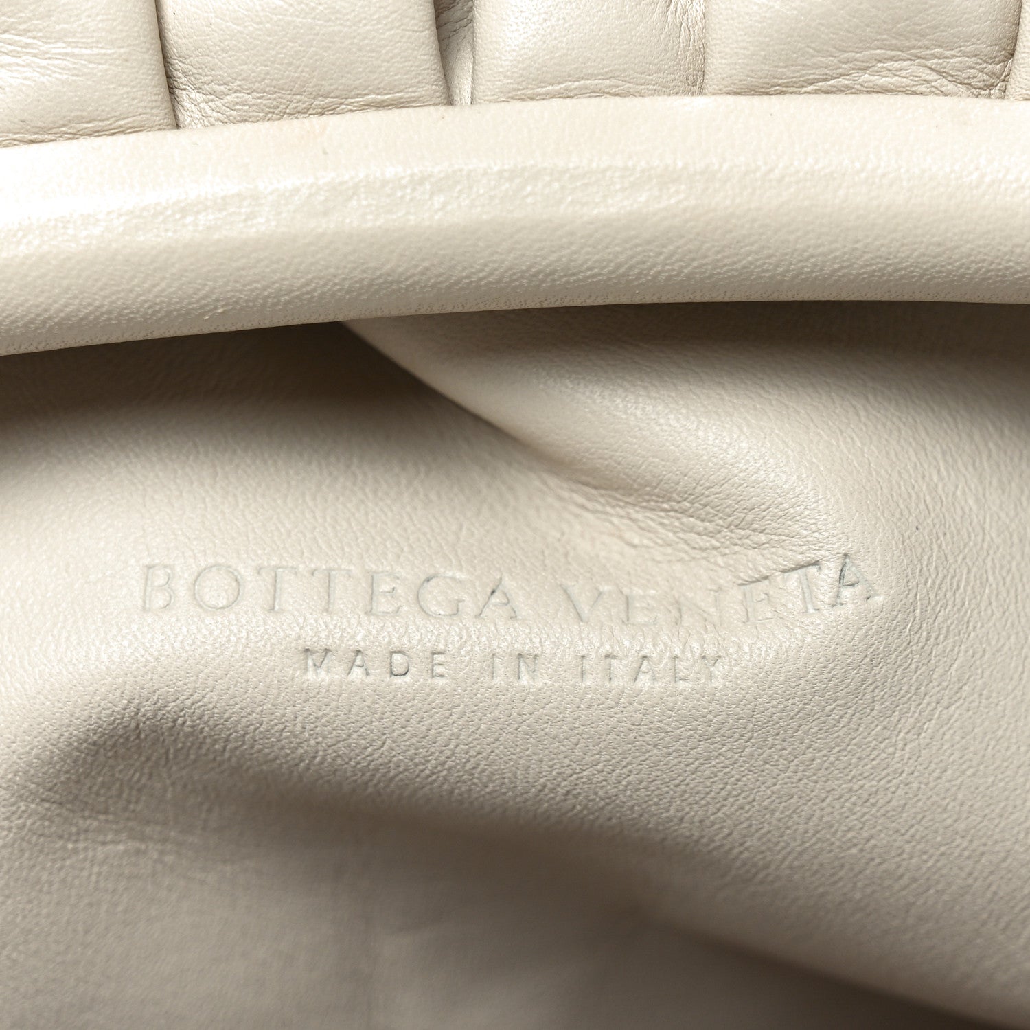 Smooth Butter Calf The Pouch Oversized Clutch Plaster