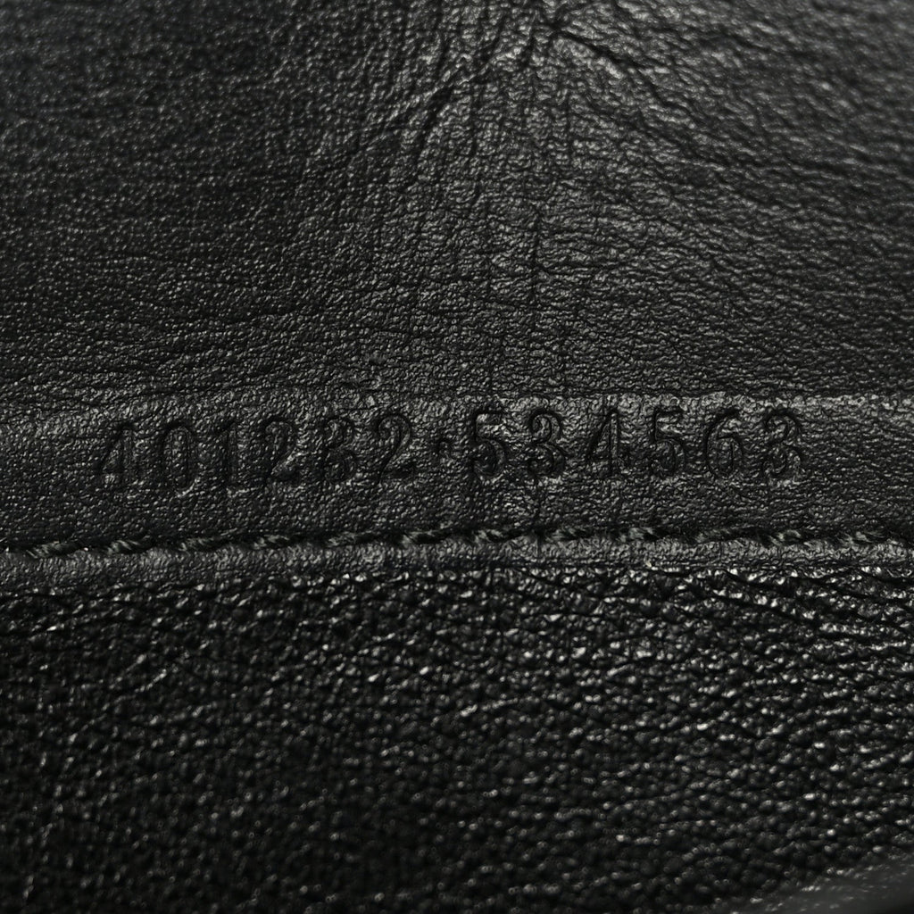 Snakeskin Pearly GG Marmont Chain Wallet Roccia