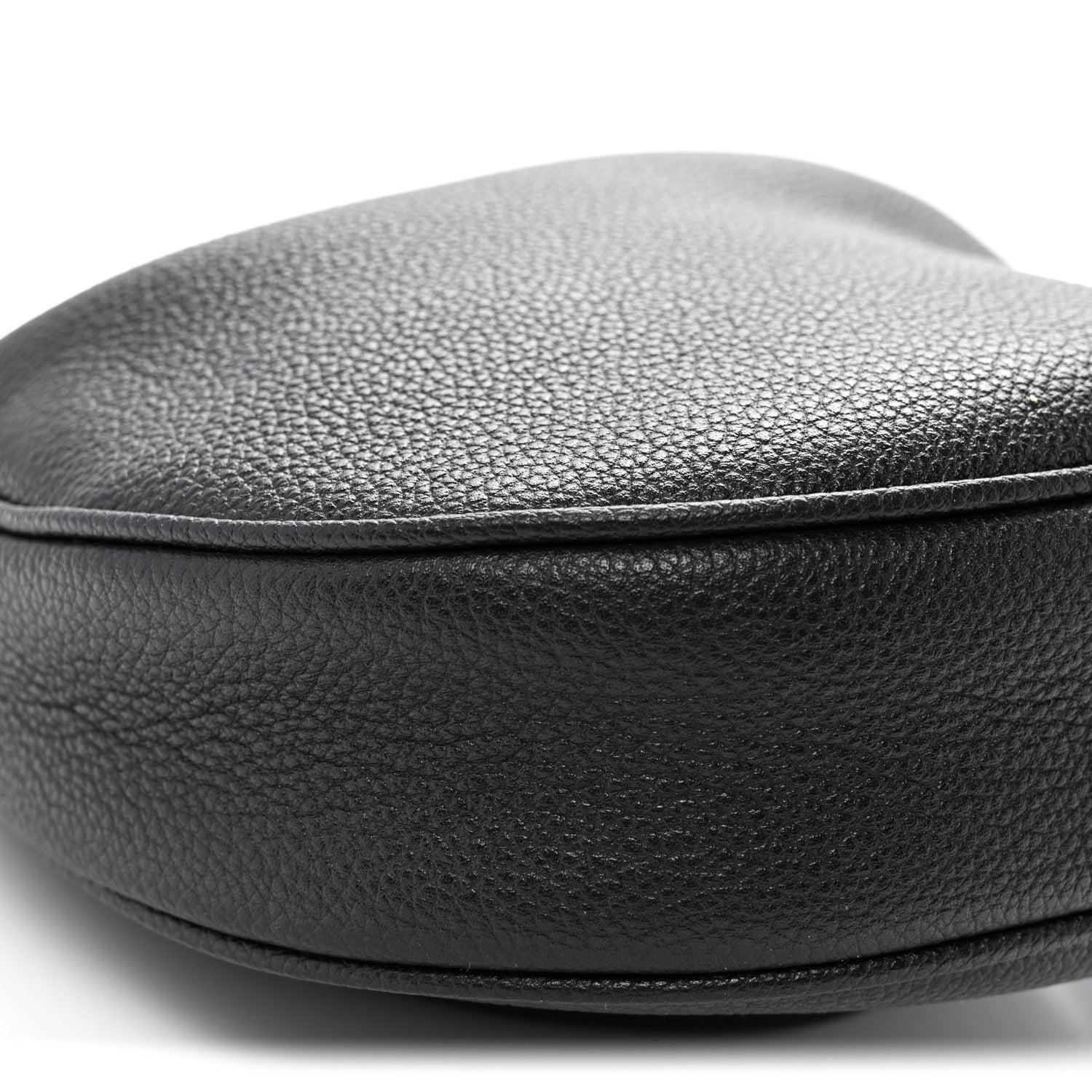 Supple Grained Calfskin Teen Lulu Shoulder Bag Black