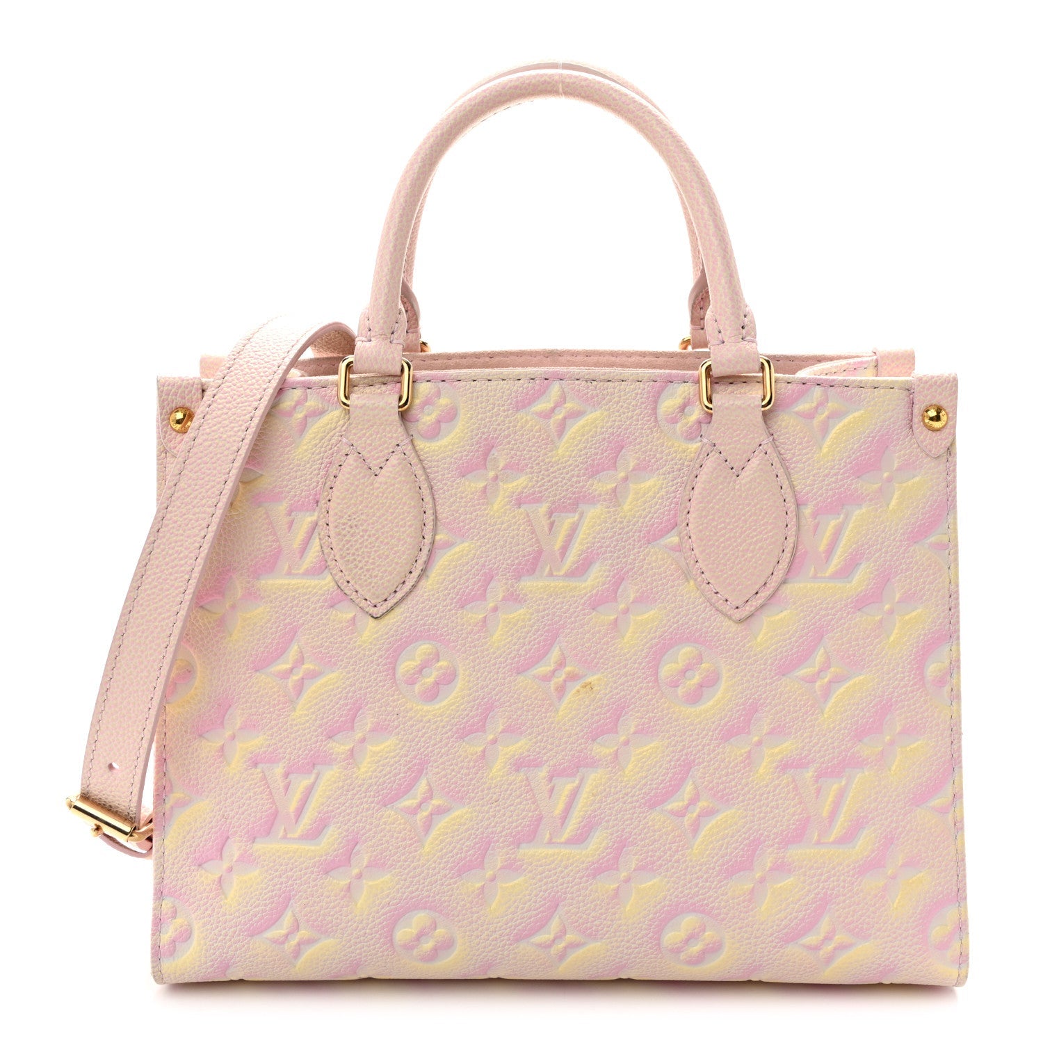 Empreinte Monogram Summer Stardust Onthego PM Pink