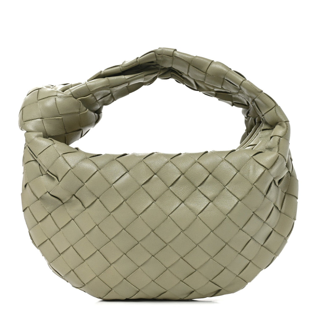Nappa Intrecciato Mini Jodie Travertine