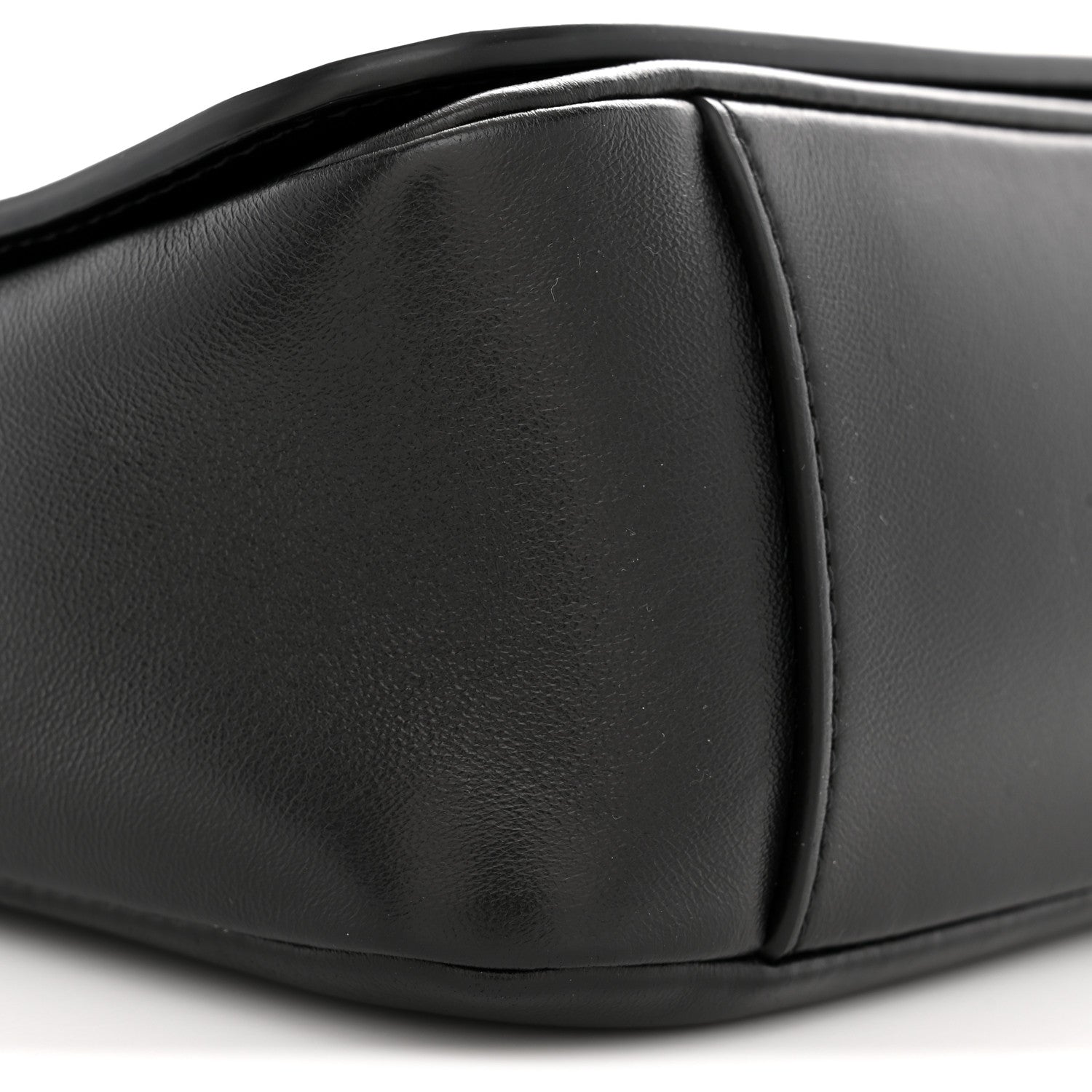 Lambskin CC Messenger Flap Black