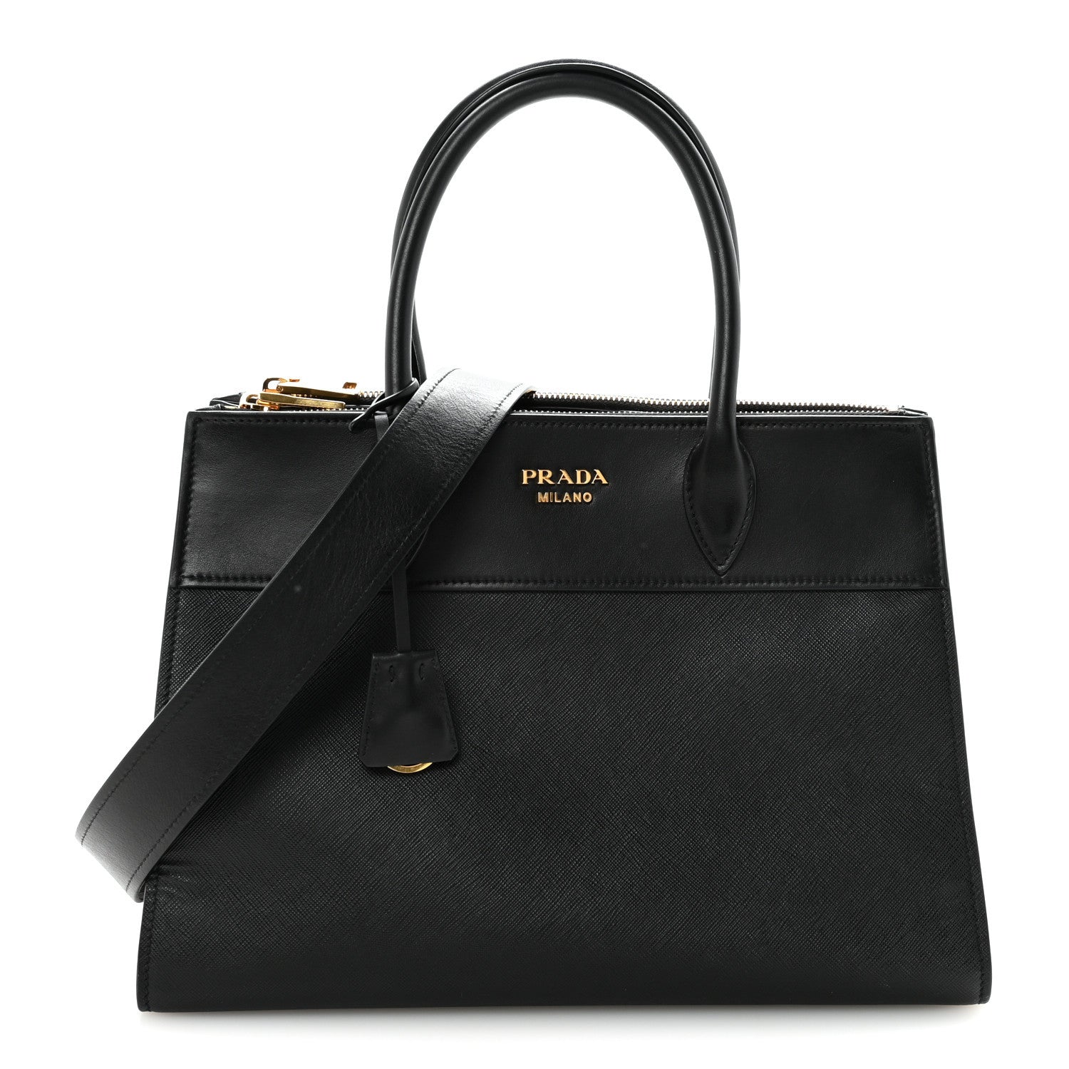Saffiano City Calfskin Paradigme Bag