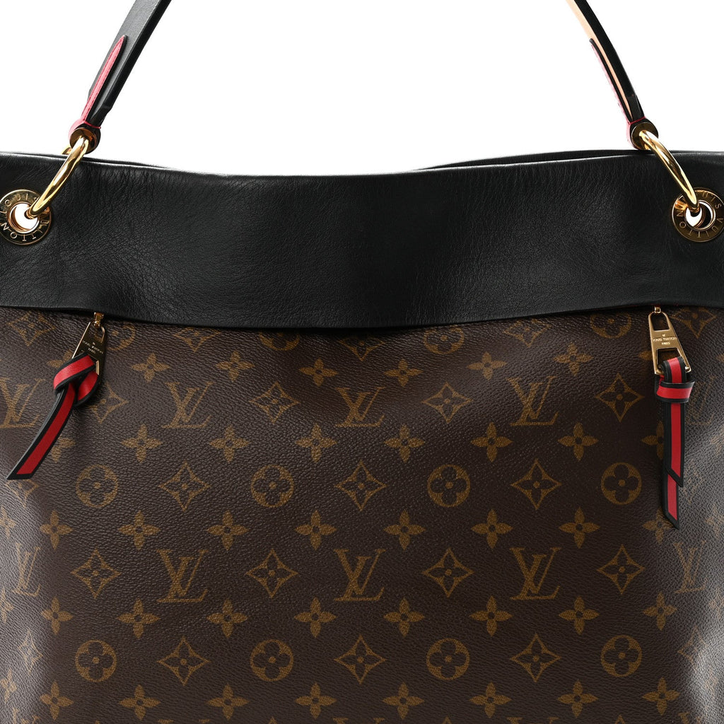 Monogram Tuileries Hobo Black