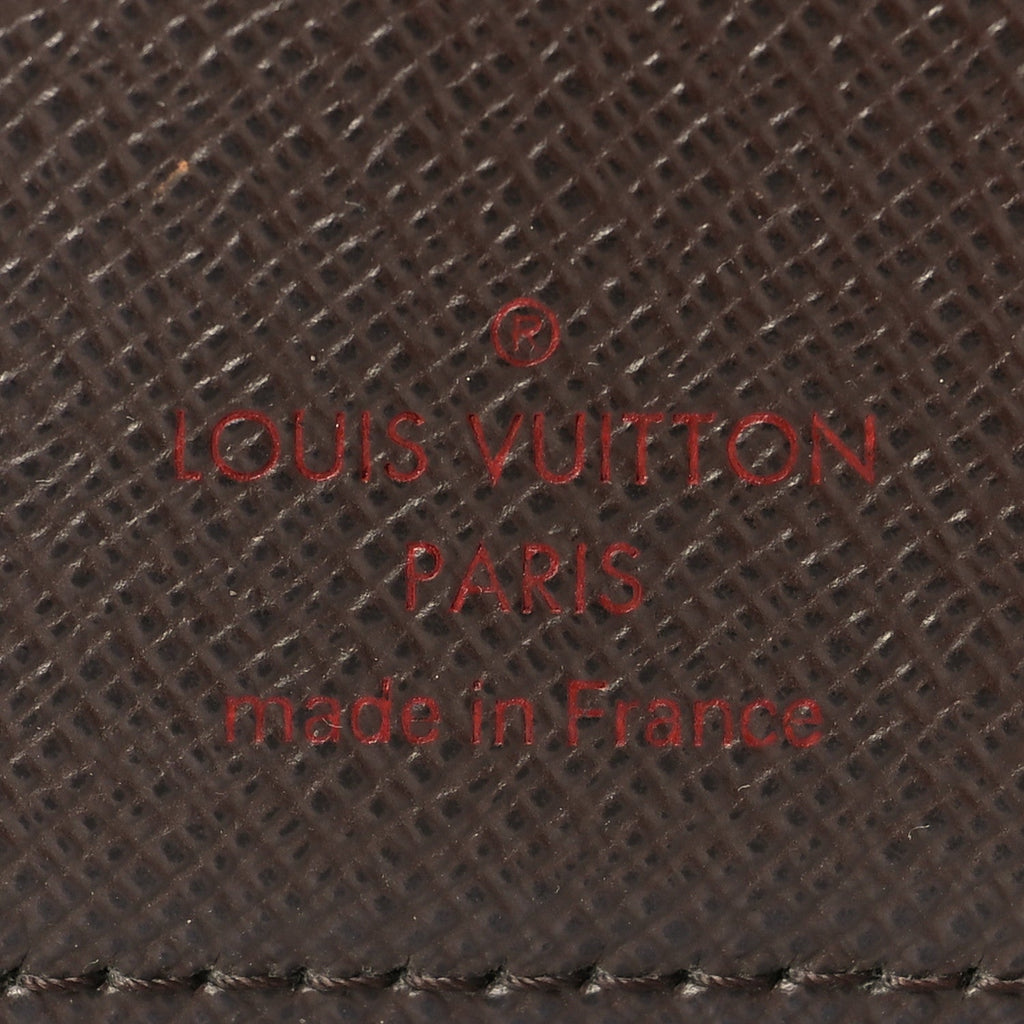 Damier Ebene Medium Ring Agenda Cover