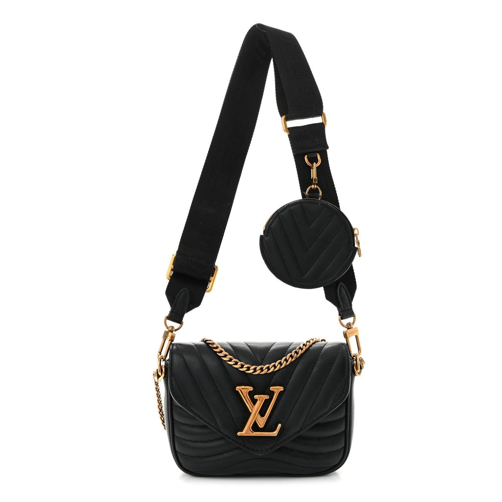 Calfskin New Wave Multi Pochette Black