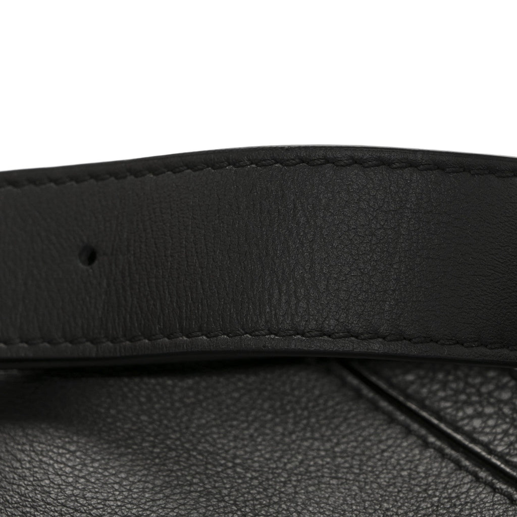 Calfskin Mini Puzzle Bumbag Black