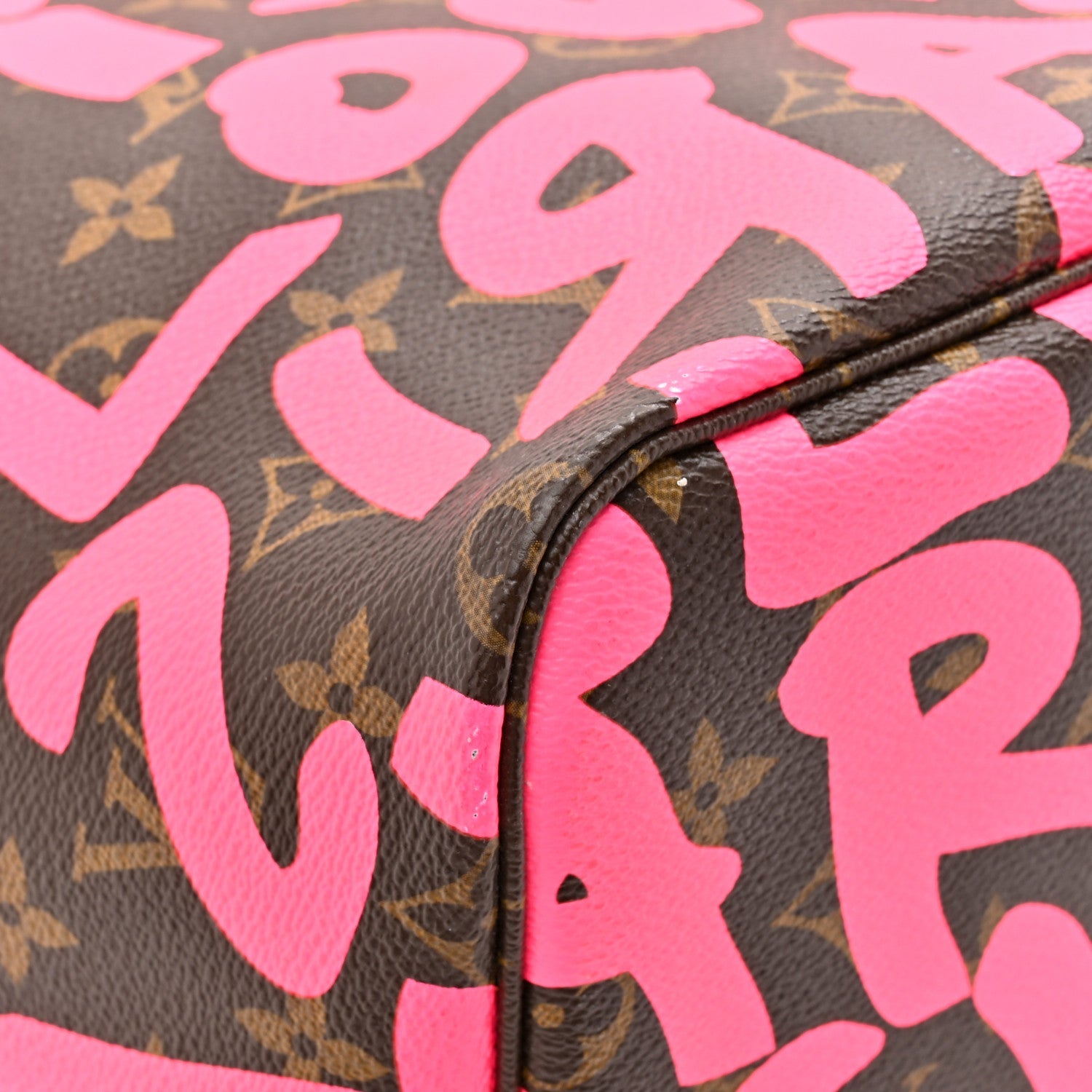 Monogram Graffiti Neverfull GM Fuchsia