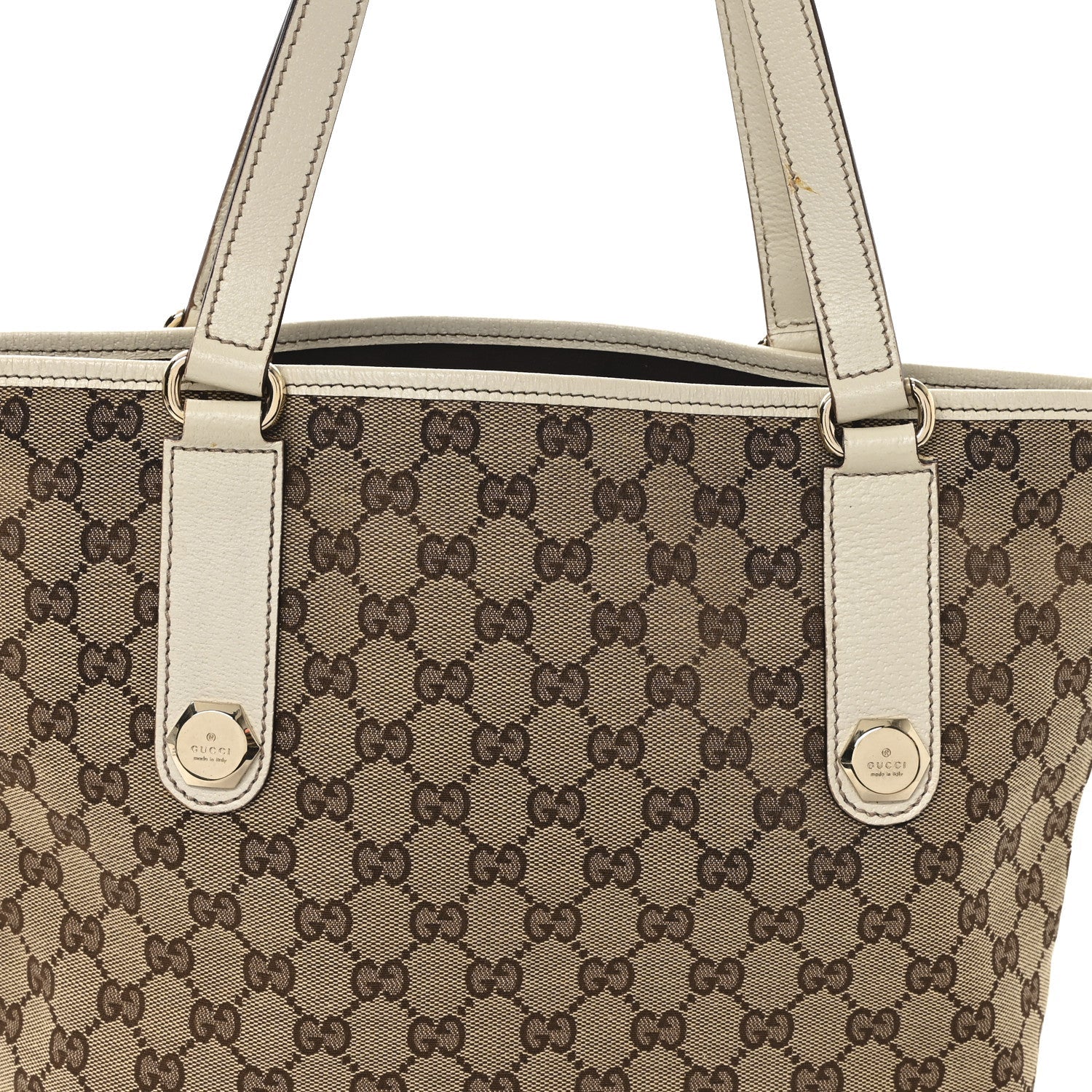 Monogram Charmy Tote Off White