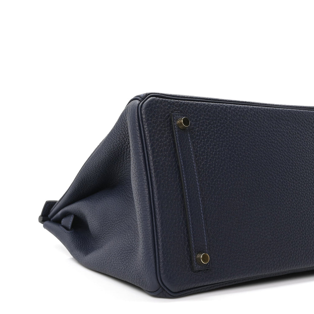 Togo Birkin 35 Bleu Nuit