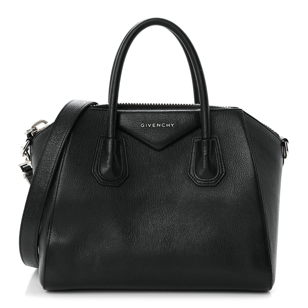 Sugar Goatskin Small Antigona Black