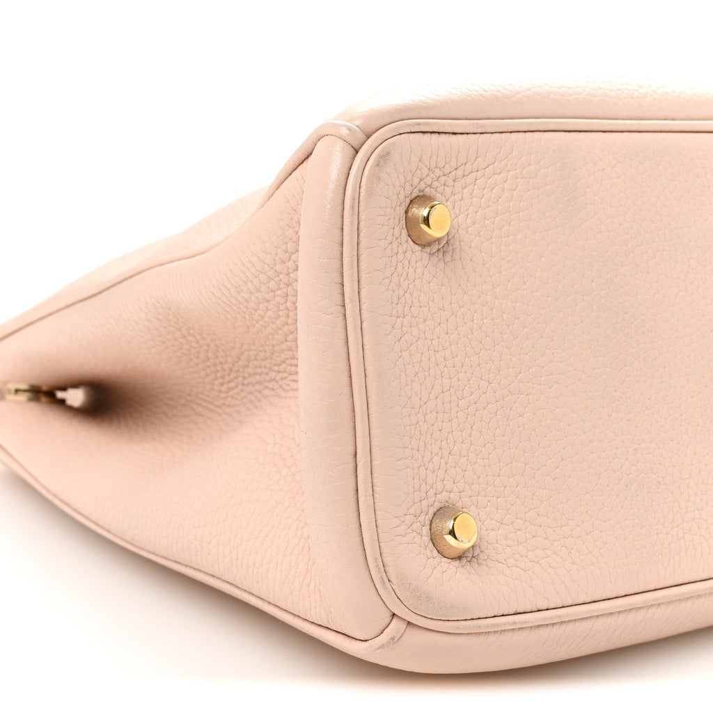Bullcalf Large Diorissimo Tote Rose Poudre