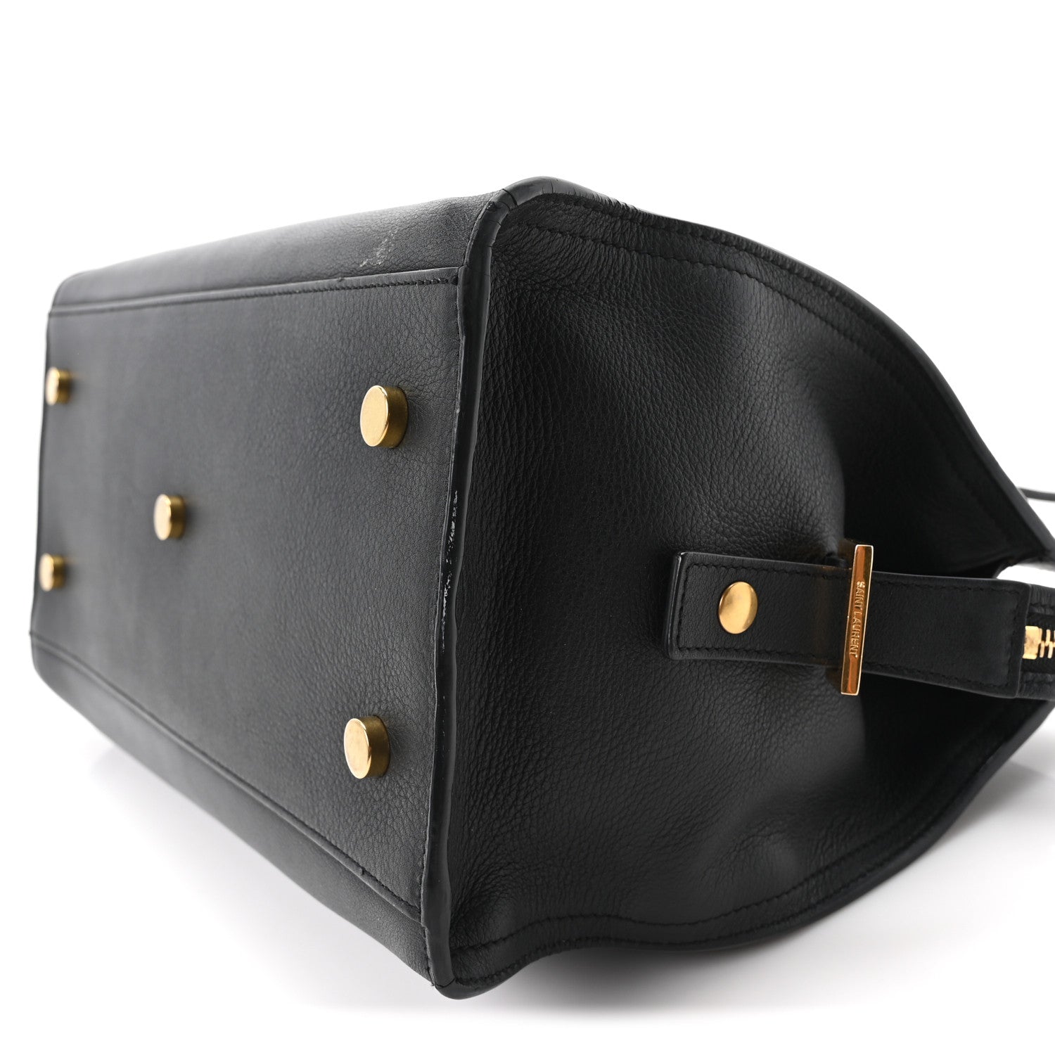 Calfskin Small Classic Y Cabas Black