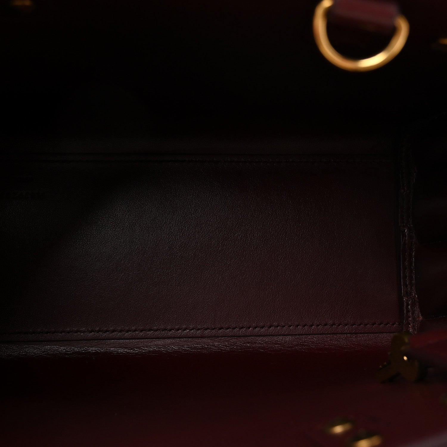 Calfskin Nano Supple Sac De Jour Red Velvet