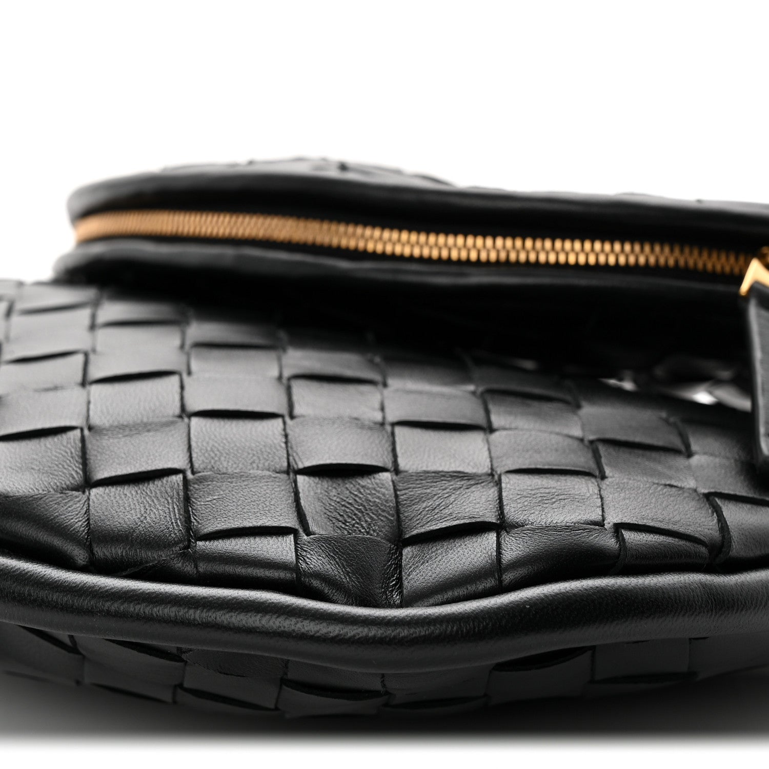 Nappa Intrecciato Small Gemelli Black