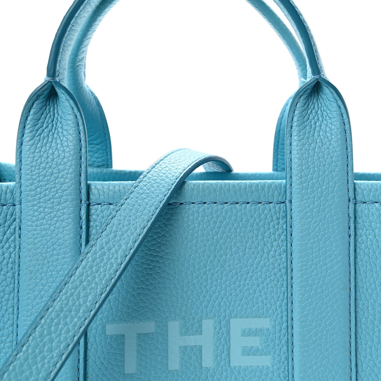 Grained Calfskin Small The Tote Bag Pool