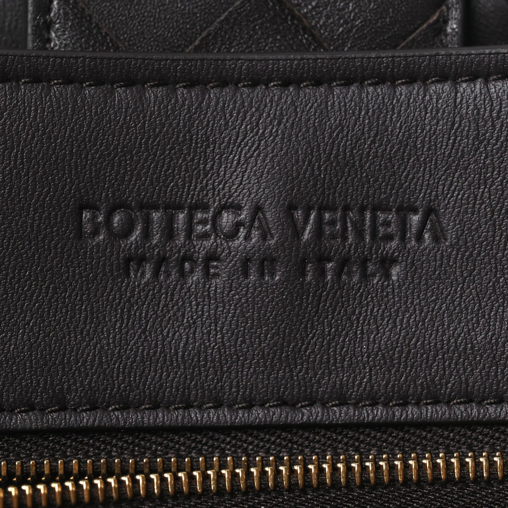 Nappa Intrecciato Large Andiamo Shoulder Bag Fondant